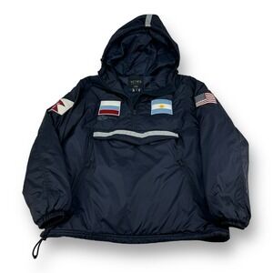 10.Deep VCTRY MCMXCV Men's High‎ Altitude Expedition Anorak Pullover Small Blue